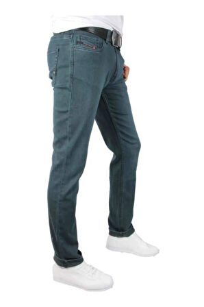 Erkek Özel Örme Likralı Kot Pantolon 1268y