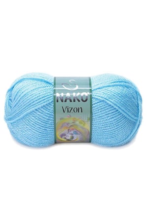 Northcity Vizon Premium Akrilik El Örgü İpi – 5'li Set Renk 214 Ufuk Mavisi