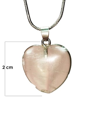 Northcity Florit Doğal Taşlı El Yapımı Kolye - 20 cm Zincir, 2 cm Uç, Kutulu