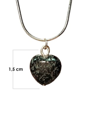 Northcity Lav Taşı Doğal Taşı Zincirli El Yapımı Kolye – Uç 1,5 cm Zincir 20 cm Kutulu