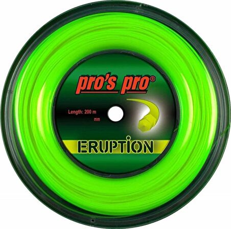 Pros Pro Eruption 1,24 mm. Rulo Raket Kordajı 200 metre Yeşil