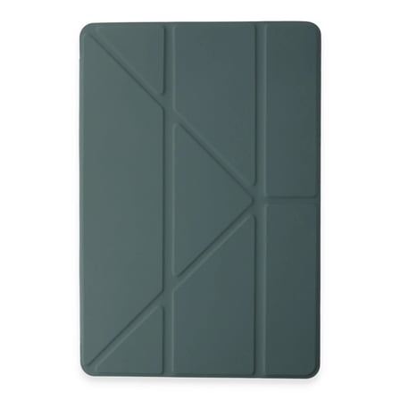 Xiaomi Pad 6 Kılıf Kalemlikli Mars Tablet Kılıfı - Koyu Yeşil iegxx