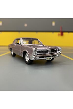 Pontiac Gto 1965 1/36 Ölçek Çek Bırak Diecast Metal Model Oyuncak Araba