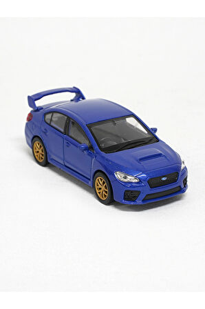 Lisanslı Subaru WRZ STI Çek Bırak Model Metal Araba (1:34)