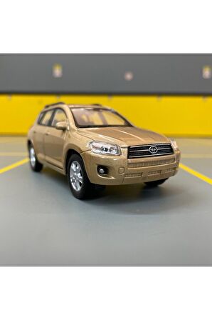 Toyota Rav4 1/36 Ölçek Diecast Metal Model Araba Çek Bırak Araba Oyuncak Araba
