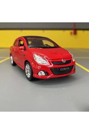 Opel Corsa Opc 1/36 Ölçek *c&c Model Garage* Çek Bırak Diecast Metal Model Oyuncak Araba