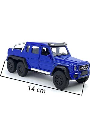 Mercedes G63 6x6 Metal Model Araba Die Cast 1/36