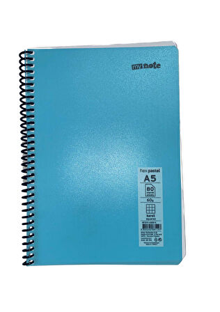 mynote FLEX PASTEL Defter A5 80 yp Kareli