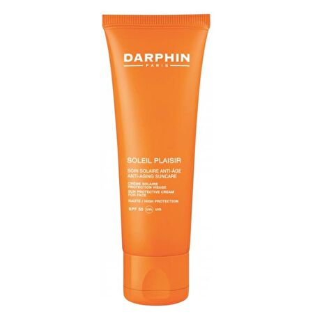 Darphin Soleil Plaisir 50 Faktör Tüm Cilt Tipleri İçin Renksiz Güneş Koruyucu Krem 50 ml