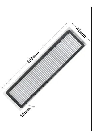 Dreame D9 L10 Pro uyumlu yedekfırça filtre seti