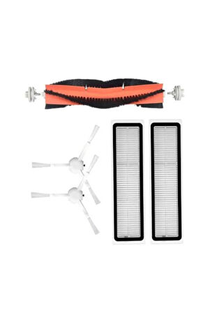 Dreame L10 Pro ve D9 Uyumlu yedek fırça filtre seti