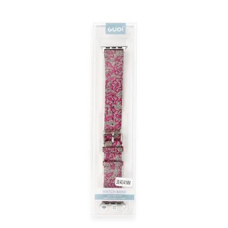 Apple Watch 38mm Creeper Desenli Kordon - Pembe iegxx