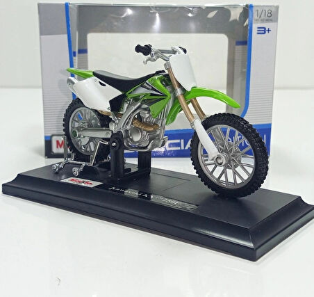 Maisto 1:18 ölçek KAWASAKİ KX 250 f motosiklet