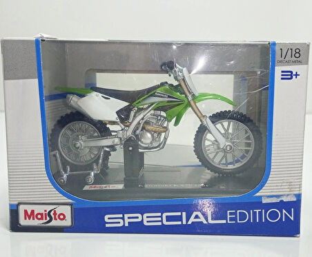 Maisto 1:18 ölçek KAWASAKİ KX 250 f motosiklet