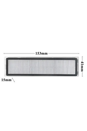 Dreame D10s Pro D9 Max Uyumlu Fırça Filtre Paspas Yedek