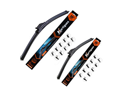 Megane 4 2015 Sonrası Uyumlu Silecek Takımı 600mm + 450mm (10 Aparatlı)