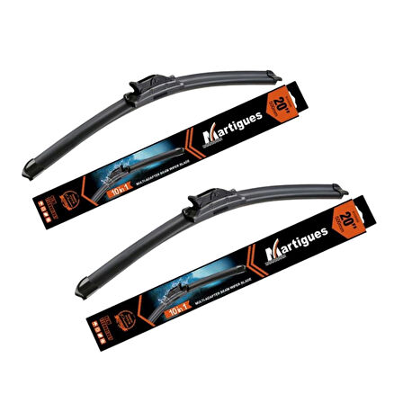 Megane 1 Silecek Takımı  1995-2003 Uyumlu 550mm + 500mm (10 Aparatlı)
