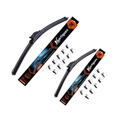 Mitsubishi L200 Silecek Takımı 1996-2006 Uyumlu 480mm + 480mm (10 Aparatlı)