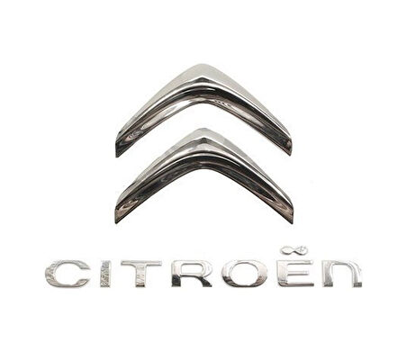 Citroen C3 Bagaj ve Kaput Yazısı / Amblemi