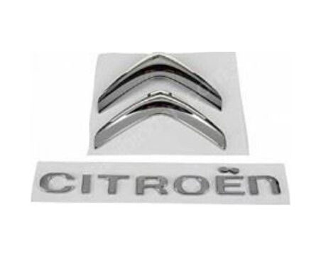 Citroen C-Elysee Bagaj Yazısı / Amblemi