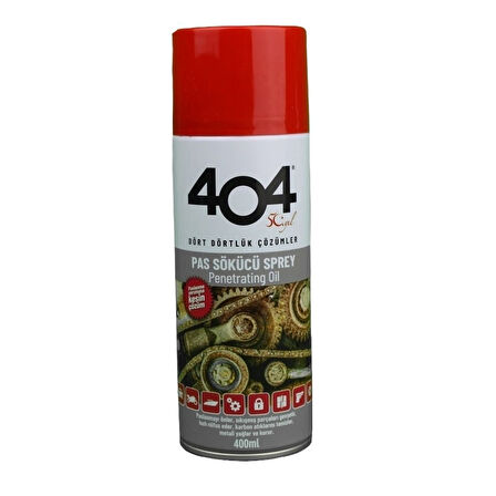 Pas Sökücü ve Yağlayıcı Sprey - 400 ml