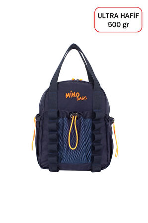 Fonksiyonel Ultra Hafif Lacivert Kadın Sırt Çanta El ve Omuzda Kullanım Yeni Nesil Su İtici Kumaş