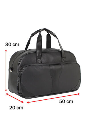 Kabin Boy El Valizi Seyahat Çantası El Bavulu Taban Destekli Omuz Askılı