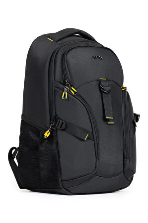 Dada Motorcu Sırt Çantası Siyah 14-15,6 inç Laptop ve Tablet Bölmeli Su Geçirmez Kumaş Dada 10