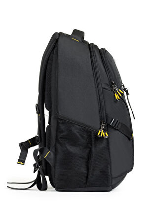 Dada Motorcu Sırt Çantası Siyah 14-15,6 inç Laptop ve Tablet Bölmeli Su Geçirmez Kumaş Dada 10