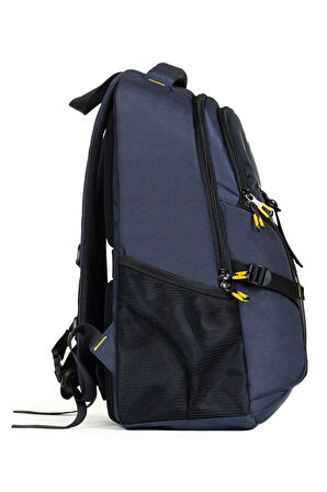 Dada Motorcu Sırt Çantası Lacivert 14-15,6 inç Laptop ve Tablet Bölmeli Su Geçirmez Kumaş Dada 10