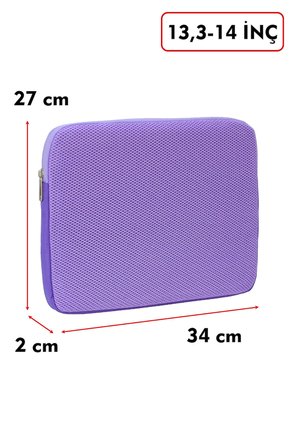 Dada Macbook Air Pro 13 & 13.3-14 inç File Laptop Kılıfı 185gr Tüm Marka ve Modeler İle Uyumludur Lila