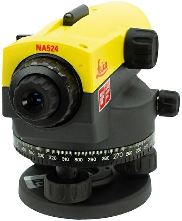 Leica NA524 Otomatik Nivo Takımı - Leica NA 524 Optik Nivo Seti  (TAM TAKIM)