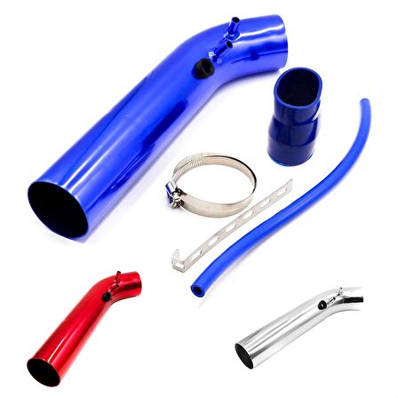 Hava filtresi borusu mavi 43cm  (honda civic)