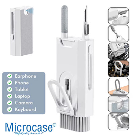 Microcase 8in1 Çok Fonksiyonlu Elektronik Eşya Temizleme ve Fırça Seti - AL5252