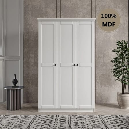 Dali 3 kapılı MDF country gardırop