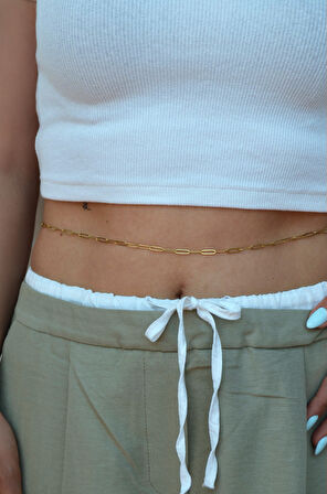 Ataç Model Suya Dayanıklı Çelik Bel Zinciri