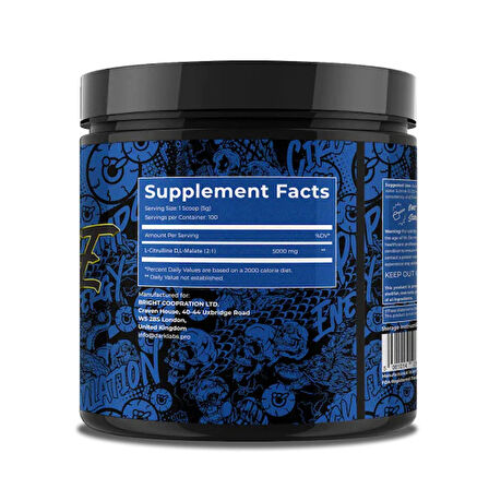 Dark Labs Citrulline Nox 500 Gram - 100 SERVİS / 5000 MG