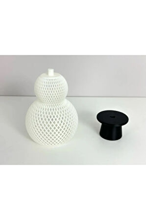 Just3dprintings Dekoratif Aydınlatmalı Kardan Adam