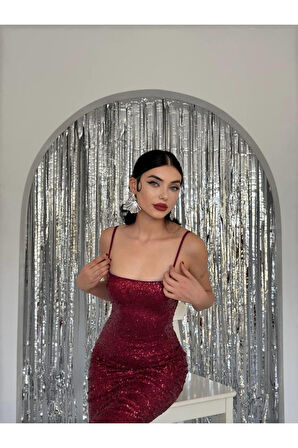 Woxo İp Askılı Elbise