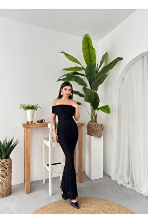 Uyef Straplez Elbise