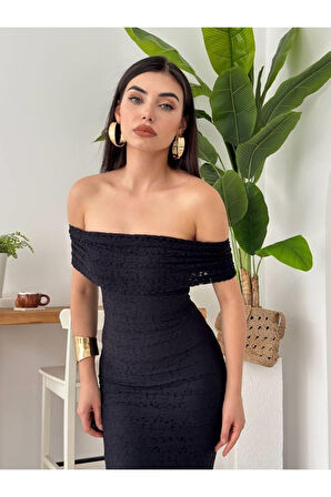 Uyef Straplez Elbise