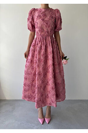 Wear Sırt Bağlama Detaylı Elbise