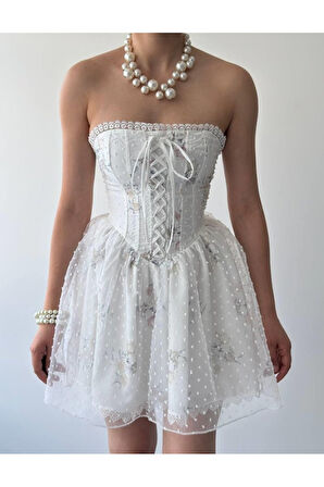 NEO STRAPLEZ ELBİSE