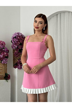 Steel Fiyonk Detay Elbise