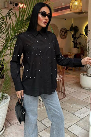 Taş Çakımlı Vual Gömlek 3443