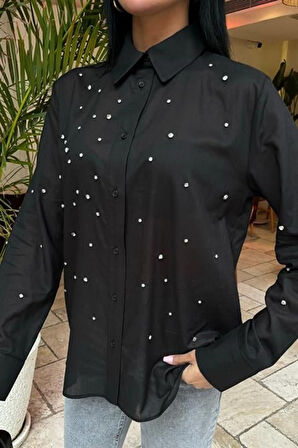 Taş Çakımlı Vual Gömlek 3443