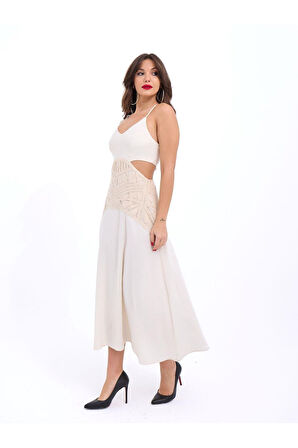 6229 ELBİSE-BEJ