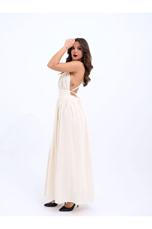 6832 ELBİSE-BEJ