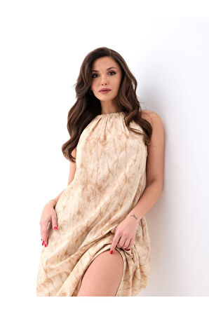 7438 ELBİSE-BEJ
