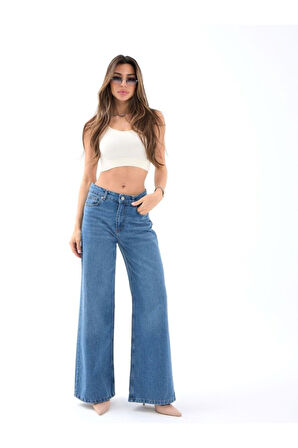 7418 KOT PANTOLON-MAVİ